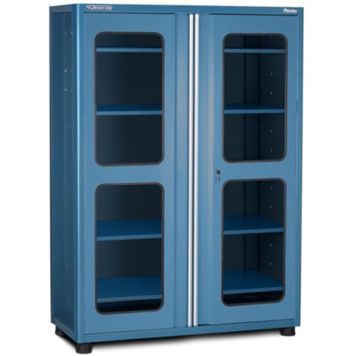 Arm�rio para ferramentas com 5 prateleiras e portas de vidro - AM-1001