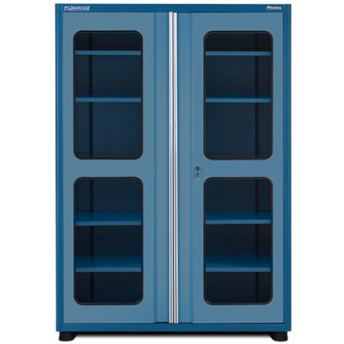 Arm�rio para ferramentas com 5 prateleiras e portas de vidro - AM-1001