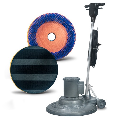 Enceradeira industrial 3/4 hp 510 mm com escova nylon e suporte de disco - CL510 PLUS  220V Enceradeira industrial 3/4 hp 510 mm com escova nylon e suporte de disco - CL510 PLUS  220V