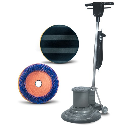 Enceradeira industrial 1/2 hp 350 mm com escova de nylon e suporte - CL350 PLUS 220V Enceradeira industrial 1/2 hp 350 mm com escova de nylon e suporte - CL350 PLUS 220V