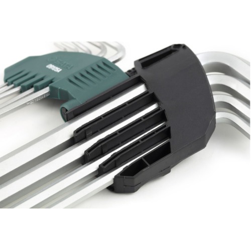 Jogo de chave allen abaulada longa 1,5 a 10 mm com 9 peças - ST09105ASJ Jogo de chave allen abaulada longa 1,5 a 10 mm com 9 peças - ST09105ASJ