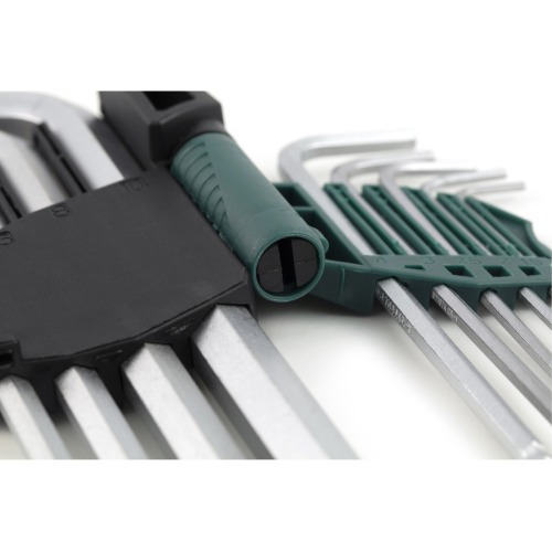 Jogo de chave allen abaulada longa 1,5 a 10 mm com 9 peças - ST09105ASJ Jogo de chave allen abaulada longa 1,5 a 10 mm com 9 peças - ST09105ASJ