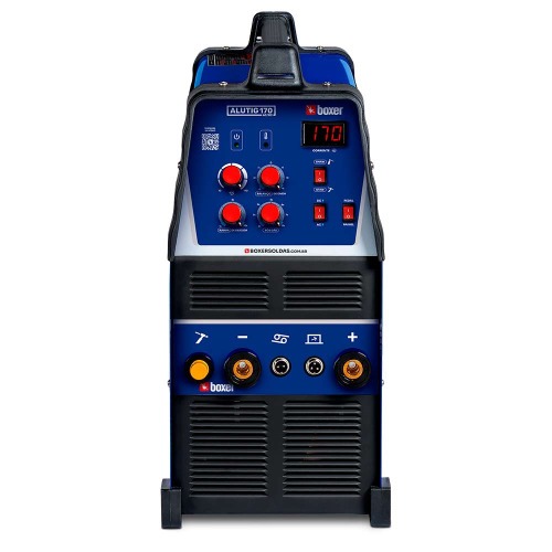 Inversora de solda Tig 170A para alumínio AC/DC monofásica - ALUTIG 170 AC/DC  220V Inversora de solda Tig 170A para alumínio AC/DC monofásica - ALUTIG 170 AC/DC  220V