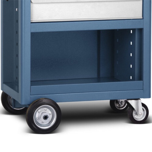 Carrinho para ferramentas com 2 gavetas semi fechado - CR-100