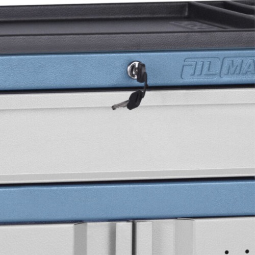 Carrinho para ferramentas com 1 gaveta e 2 portas - CR-101