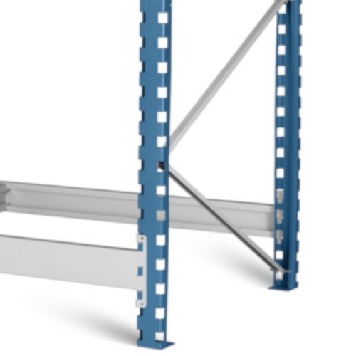 Extens�o lateral Porta-Paletes 2423 x 1127 x 2100 mm - PP-2