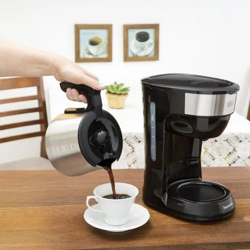 Cafeteira elétrica 900W jarra inox 38 xícaras Immensità - CM38  110V