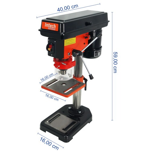 Furadeira de bancada 1/3 hp mandril de 1/2 Furadeira de bancada 1/3 hp mandril de 1/2
