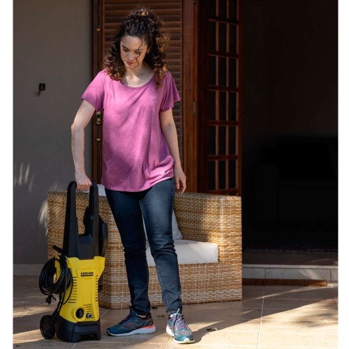 Lavadora de alta pressão 1740 libras com rodas - K2 Plus  110V Lavadora de alta pressão 1740 libras com rodas - K2 Plus  110V