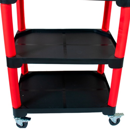 Carrinho para ferramentas aberto com 3 bandejas - 0699990060  Carrinho para ferramentas aberto com 3 bandejas - 0699990060