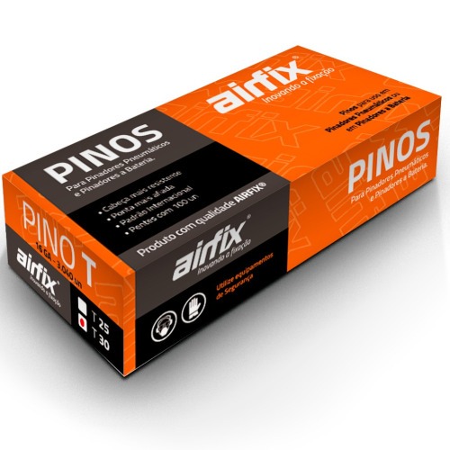 Pino para pinador pneumtico tipo T 1,4 x 30 mm com 3.040 peas - T30