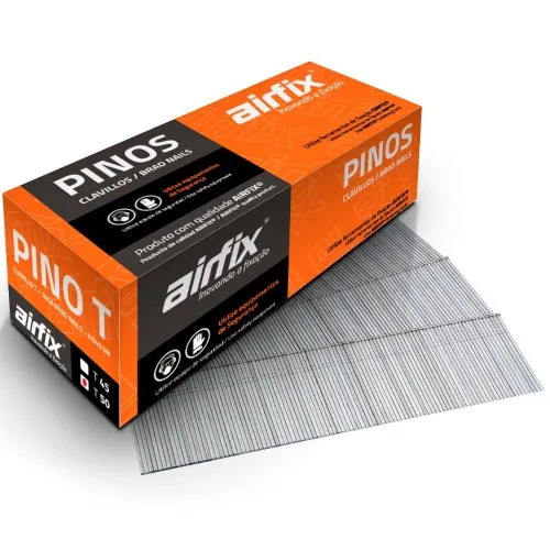 Pino para pinador pneumático tipo T 1,4 x 50 mm com 3.040 peças - T50