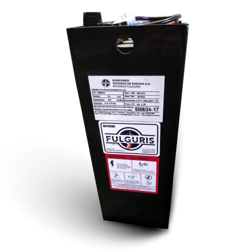 Bateria tracionria 24 volts 324 amperes para linha PT e TE