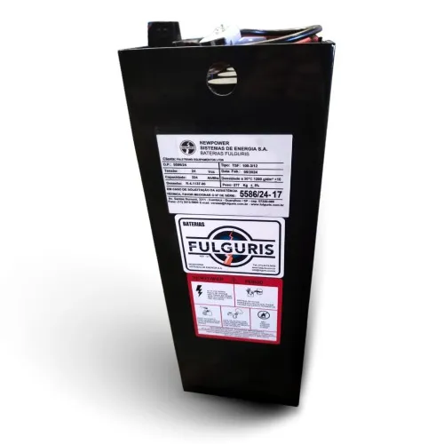 Bateria tracionária 24 volts 324 amperes para linha PT e TE