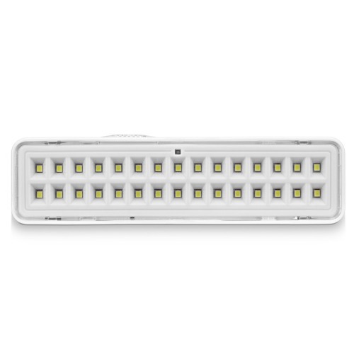 Luminária de emergência 30 Leds branca - 48LEM30L0000  110V/220V Luminária de emergência 30 Leds branca - 48LEM30L0000  110V/220V