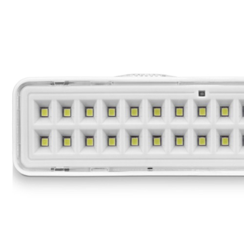 Luminária de emergência 30 Leds branca - 48LEM30L0000  110V/220V Luminária de emergência 30 Leds branca - 48LEM30L0000  110V/220V