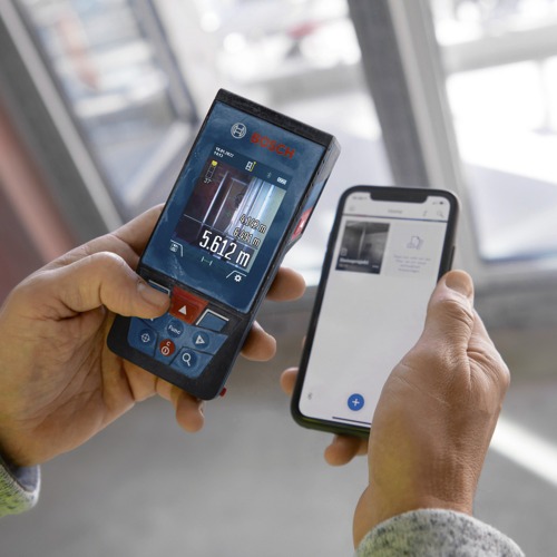 Trena a laser com leitura at 100 metros com Bluetooth - GLM 100-25 C