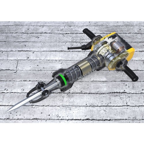 Martelo demolidor 2.100W encaixe sextavado de 28 mm - D25980  220V Martelo demolidor 2.100W encaixe sextavado de 28 mm - D25980  220V