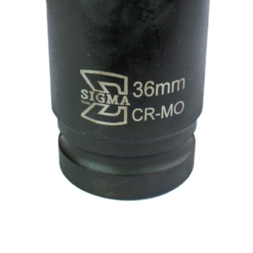 Soquete sextavado de impacto longo 36 mm encaixe 1