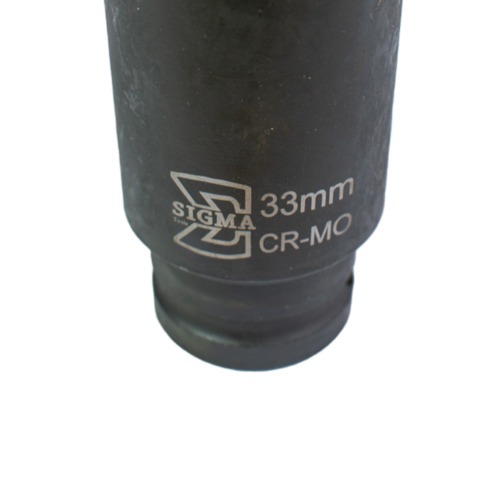 Soquete sextavado de impacto longo 33 mm encaixe 3/4