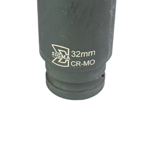 Soquete sextavado de impacto longo 32 mm encaixe 3/4