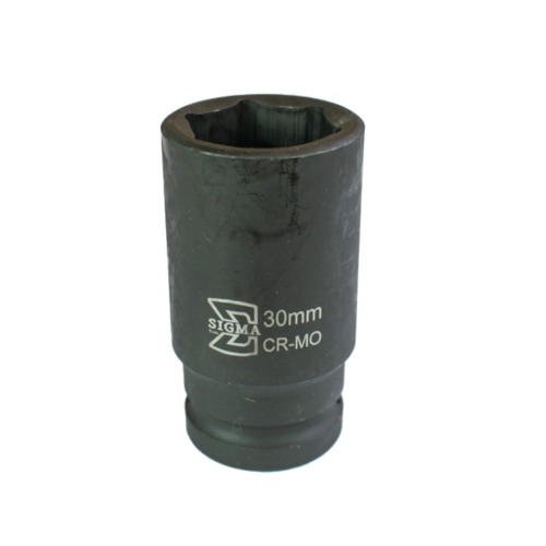 Soquete sextavado de impacto longo 30 mm encaixe 3/4