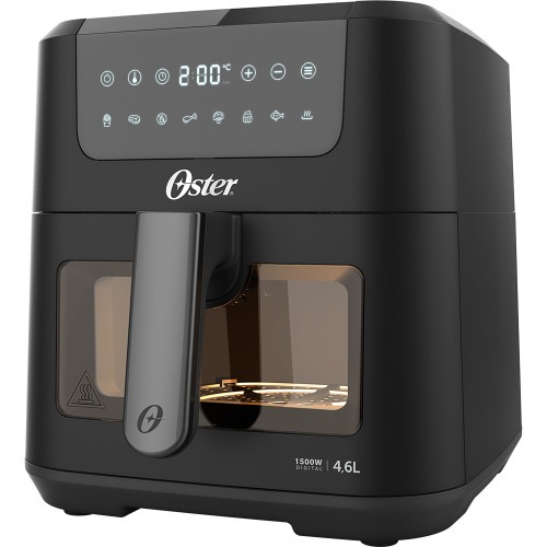 Fritadeira elétrica sem óleo air fryer digital 4,6l 1500w com visor clear - OFRT970 110V Fritadeira elétrica sem óleo air fryer digital 4,6l 1500w com visor clear - OFRT970 110V