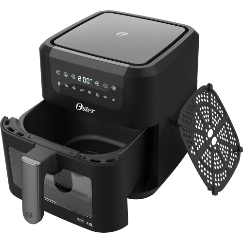 Fritadeira elétrica sem óleo air fryer digital 4,6l 1500w com visor clear - OFRT970 110V Fritadeira elétrica sem óleo air fryer digital 4,6l 1500w com visor clear - OFRT970 110V