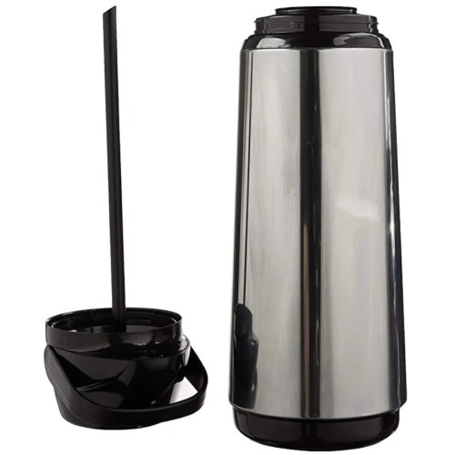 Garrafa térmica em aço inox com ampola de vidro 1,8L - Air Pot slim Garrafa térmica em aço inox com ampola de vidro 1,8L - Air Pot slim