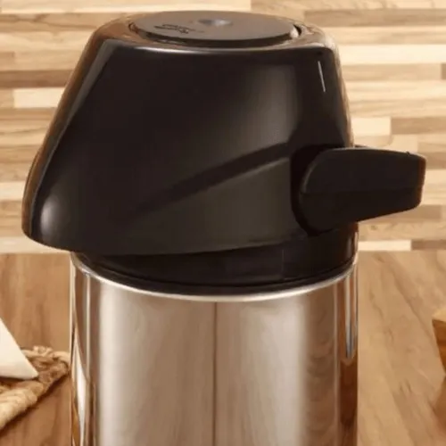 Garrafa térmica de pressão em aço inox 1,0L - Air Pot New