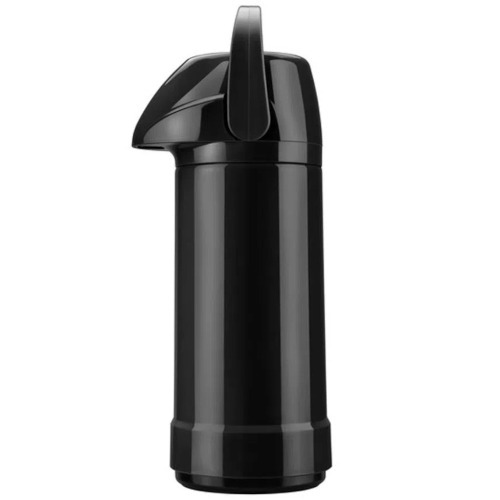 Garrafa térmica de pressão 1,0 litro  Preto - GLT Garrafa térmica de pressão 1,0 litro  Preto - GLT