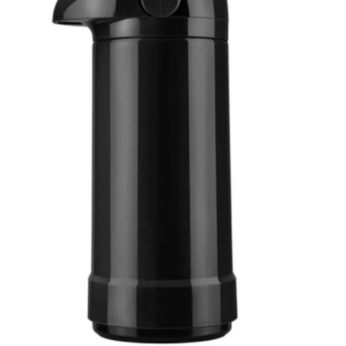 Garrafa térmica de pressão 1,0 litro  Preto - GLT Garrafa térmica de pressão 1,0 litro  Preto - GLT