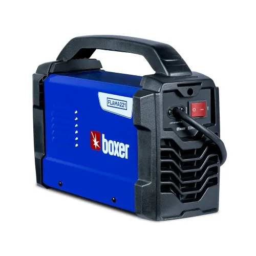 Inversora de solda 220A para eletrodo revestido e tig FLAMA221 + Luva de raspa 15 cm  220V