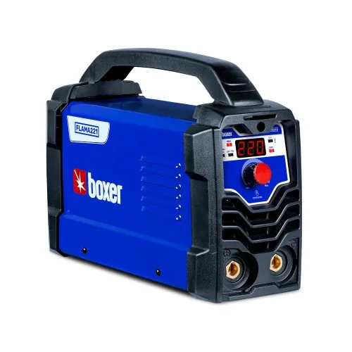 Inversora de solda 220A para eletrodo revestido e tig FLAMA221 + Luva de raspa 15 cm  220V