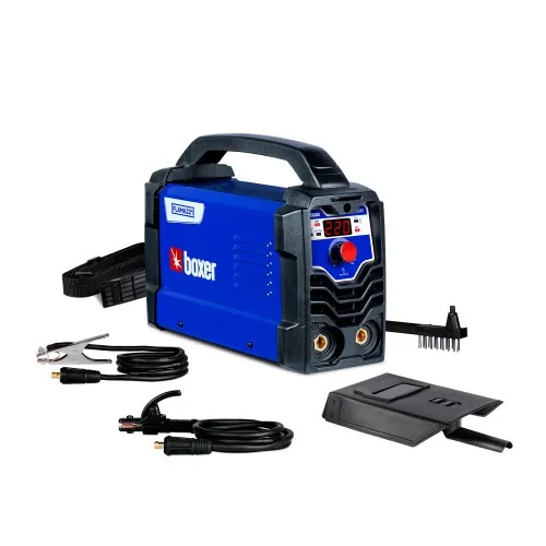 Inversora de solda 220A para eletrodo revestido e tig FLAMA221 + Luva de raspa 15 cm  220V