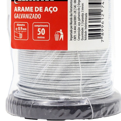 Arame de a�o Galvanizado 0,9 mm x 50 metros - 4775255 