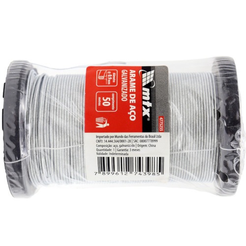 Arame de a�o Galvanizado 0,9 mm x 50 metros - 4775255 
