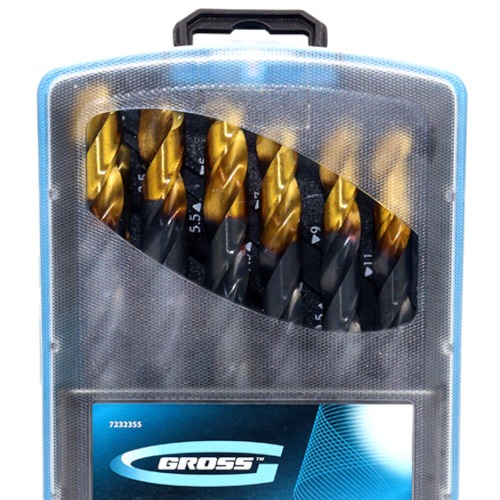 Jogo de brocas de ao rpido 1 a 13 mm 25 peas -7232355