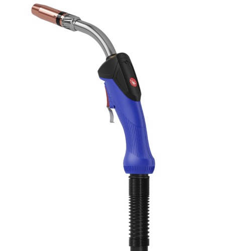 Tocha para solda MIG MAG 500A refrigerada com cabo de 3 metros - BX 501W Tocha para solda MIG MAG 500A refrigerada com cabo de 3 metros - BX 501W