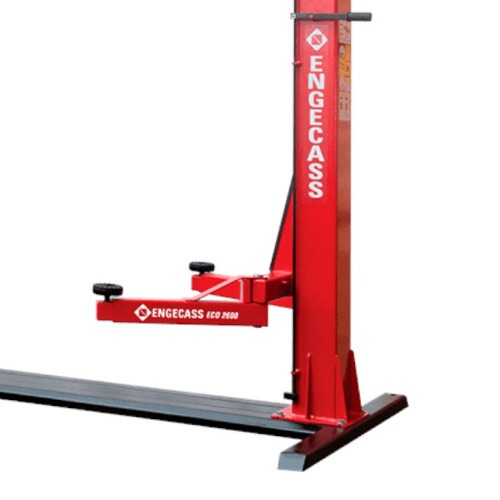 Elevador automotivo 2,6T lubrificação a óleo vermelho trifásico - ECO 2600 Elevador automotivo 2,6T lubrificação a óleo vermelho trifásico - ECO 2600