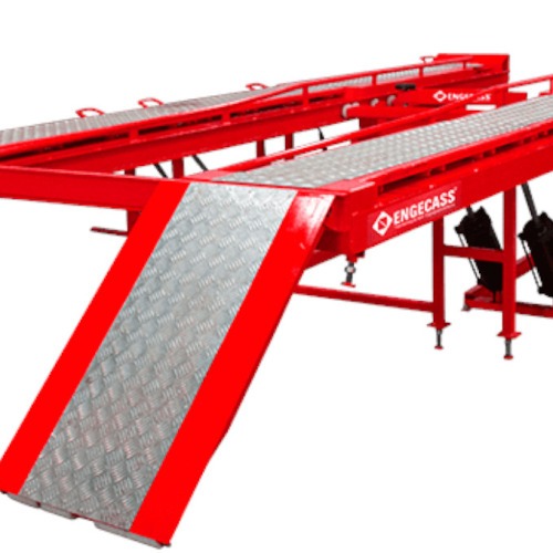 Rampa de alinhamento pneumtica 4T vermelha - RAP 4000