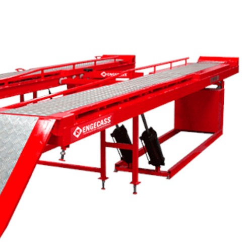 Rampa de alinhamento pneumtica 4T vermelha - RAP 4000