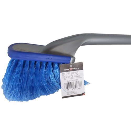 Escova longa manual para caixa de roda Escova longa manual para caixa de roda