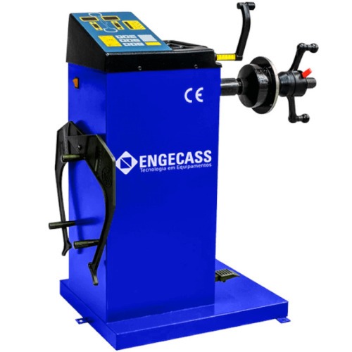 Balanceadora de rodas manual computadorizada azul - BALM 460 220V Balanceadora de rodas manual computadorizada azul - BALM 460 220V