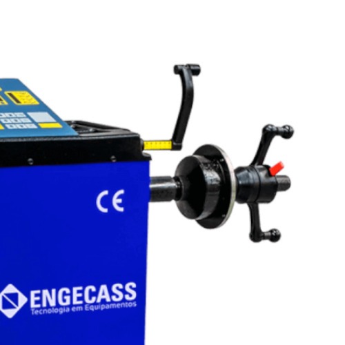 Balanceadora de rodas manual computadorizada azul - BALM 460 220V Balanceadora de rodas manual computadorizada azul - BALM 460 220V