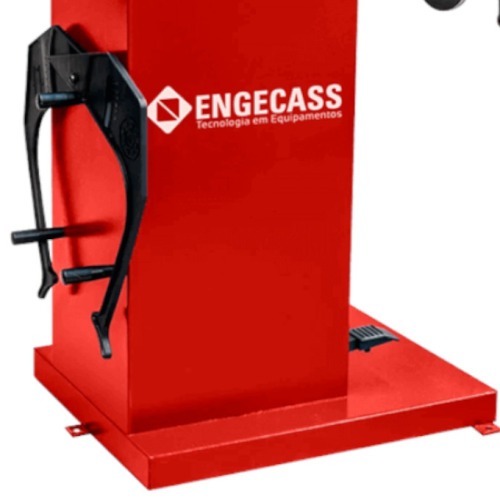 Balanceadora de rodas manual computadorizada vermelha - BALM 460