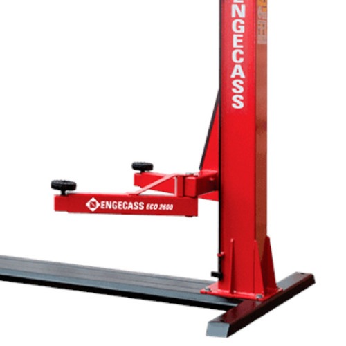 Elevador automotivo 2,6T lubrificao a leo vermelho monofsico - ECO 2600  220V