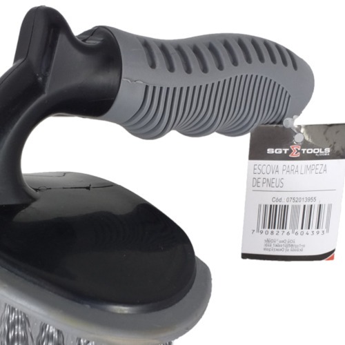 Escova para limpeza de pneus manual Escova para limpeza de pneus manual