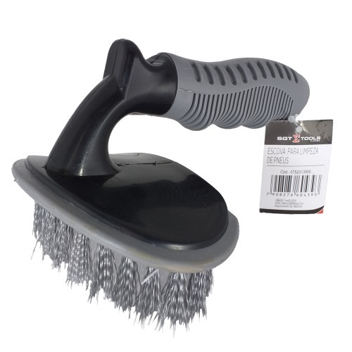 Escova para limpeza de pneus manual Escova para limpeza de pneus manual