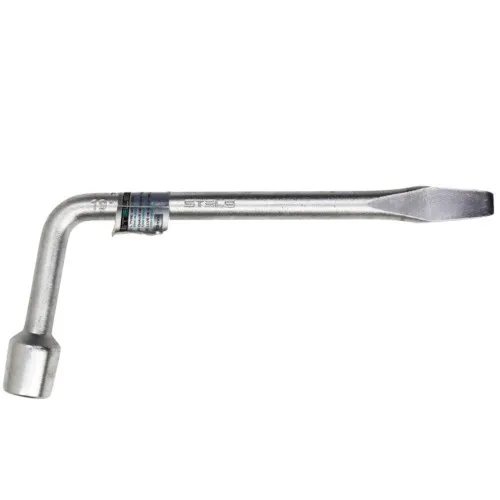 Chave de roda tipo L com espátula 19 mm em aço carbono - 1422455